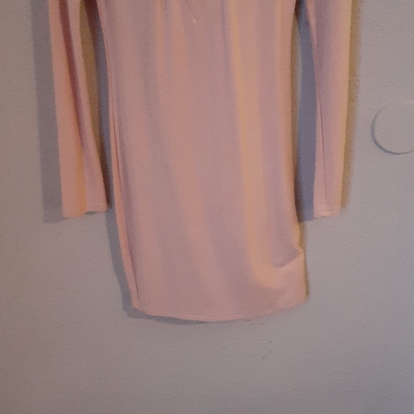 Material girl tight soft pink mini dress - Picture 2 of 6